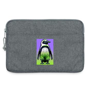 penguin - Laptop bag 13" - heather grey - Front