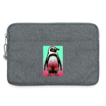 penguin - Laptop bag 13" - heather grey - Front