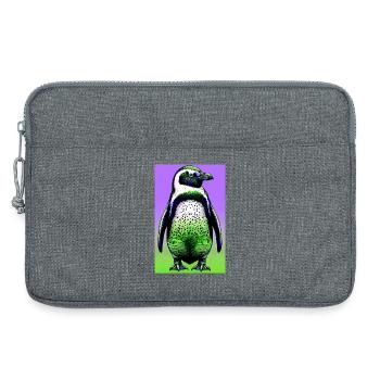 penguin - Laptop bag 13" - heather grey - Front