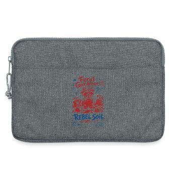 Feral Gardener Rebel Soil Organic Gardening - Laptoptasche 13" - Grau meliert - Vorne