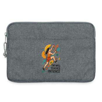 Motivation des femmes du bloc - Art abstrait - Sacoche pour ordinateur portable 13 pouces - gris chiné - Devant