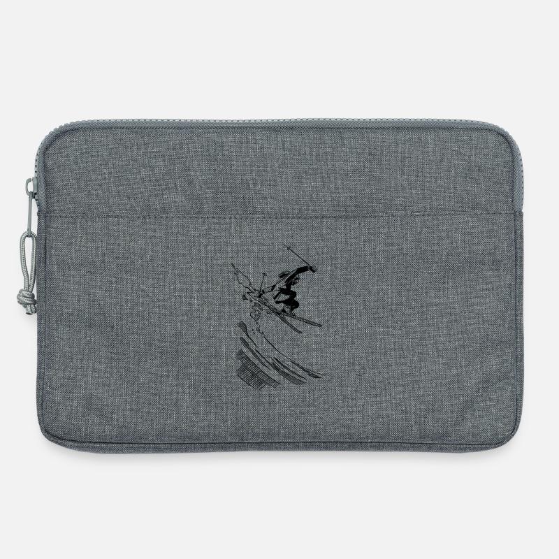 Ski - Laptoptasche 13" - Grau meliert