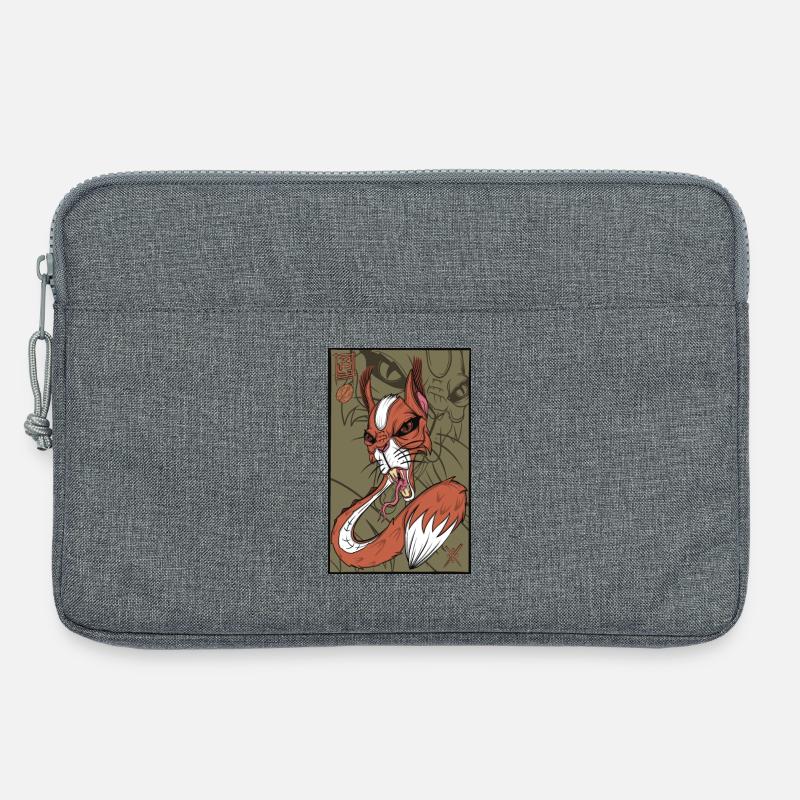 Foxy snake squirrel - Laptoptasche 13" - Grau meliert