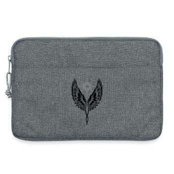 Angel Wings Angel Wings Archangel - Laptop bag 13" - heather grey - Front