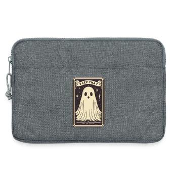Tarot Karte Geist - Laptoptasche 13" - Grau meliert - Vorne