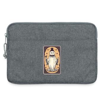 Glücklicher Geist Tarot Karte - Laptoptasche 13" - Grau meliert - Vorne