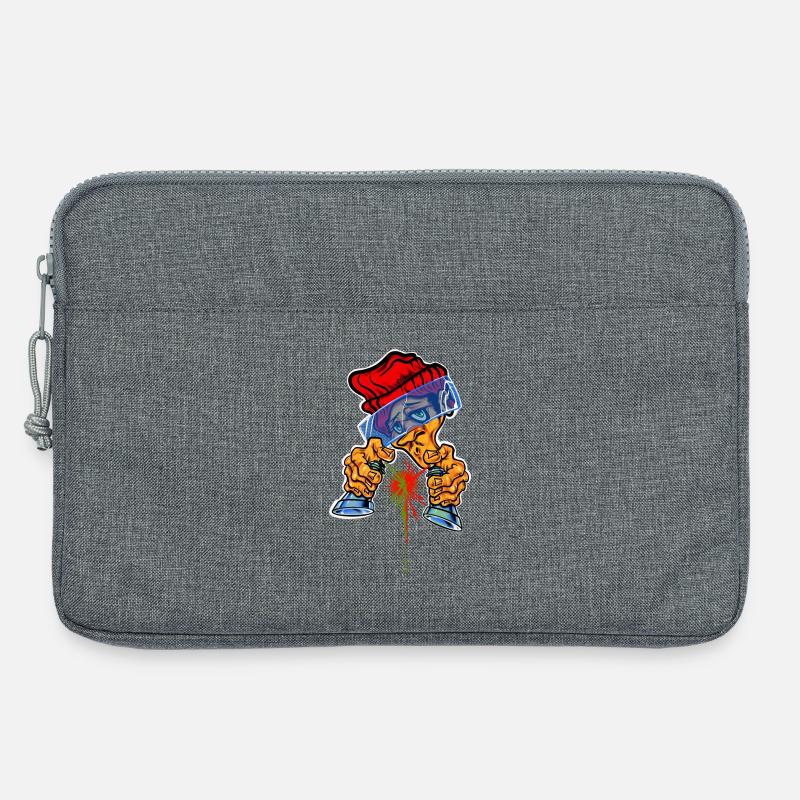 Spray Can Master - Laptoptasche 13" - Grau meliert