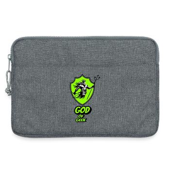 God of geek - Laptop bag 13" - heather grey - Front