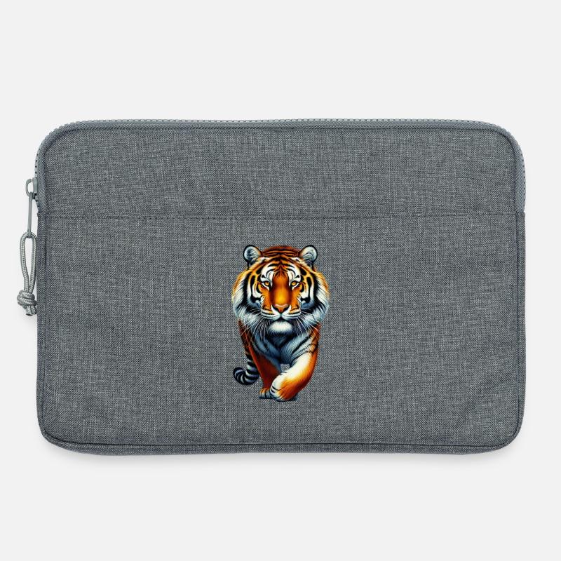 Tiger - Laptoptasche 13" - Grau meliert