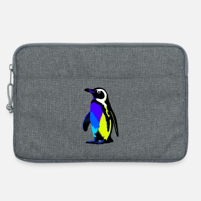 Pinguin - Laptoptasche 13" - Grau meliert