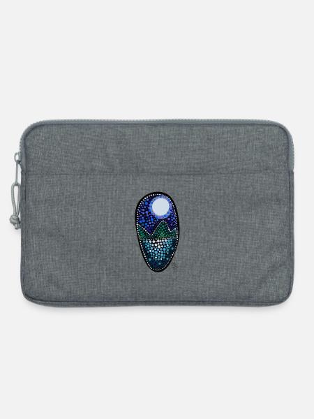 Mondnacht - Laptoptasche 13" - Grau meliert