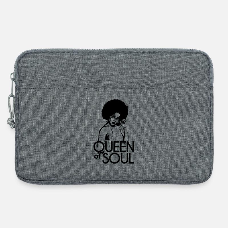 Königin der Seele - Laptoptasche 13" - Grau meliert