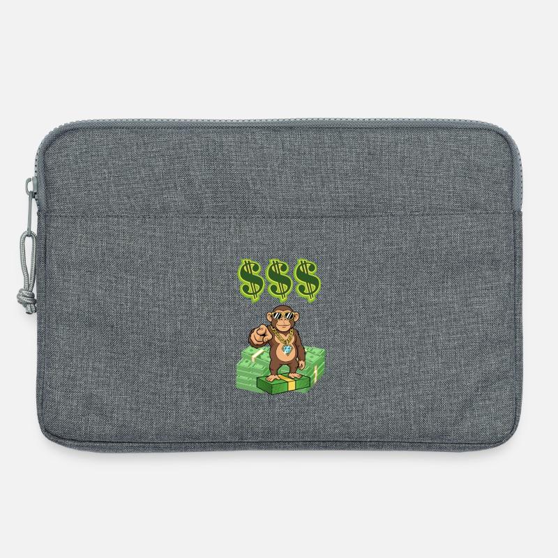 Rich Monkey - Laptop bag 13" - heather grey