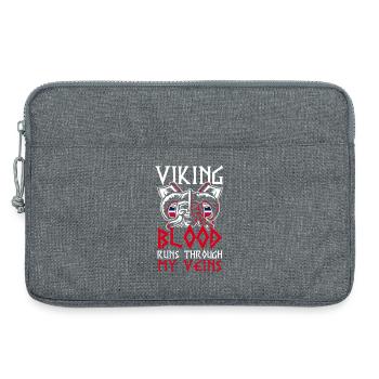 Norway Vacation Norge Fjords Travel Scandinavian - Laptoptasche 13" - Grau meliert - Vorne