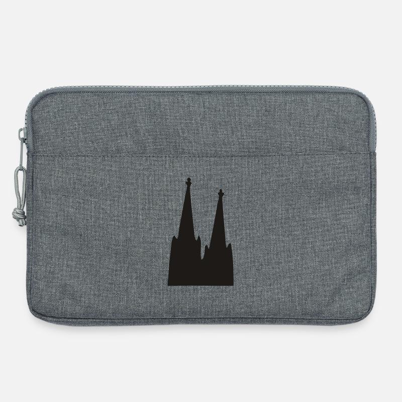 Köln Kölner Dom - Laptoptasche 13" - Grau meliert
