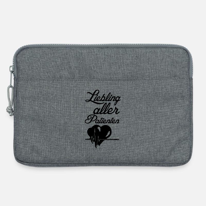 Medizin MTA MFA Arzt Ärzte Spruch Geschenk - Laptoptasche 13" - Grau meliert