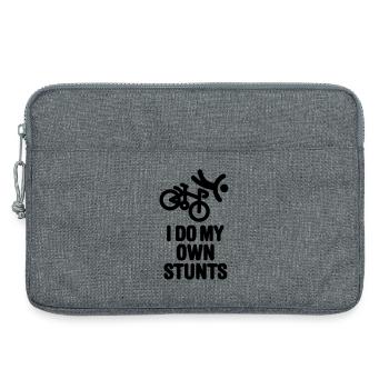 I do my own stunts - racing bicycle - Sacoche pour ordinateur portable 13 pouces - gris chiné - Devant