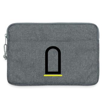 Stabsunteroffizier Feldwebelanwärter Dienstgrad - Laptoptasche 13" - Grau meliert - Vorne