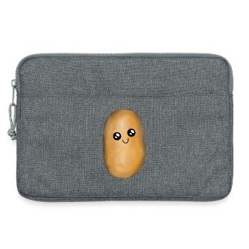 Pommes de terre Kawai - Sacoche pour ordinateur portable 13 pouces - gris chiné - Devant