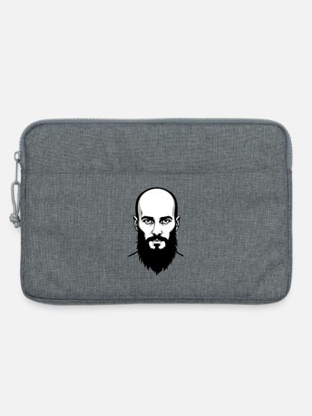 Tschetschenischer Held - Laptoptasche 13" - Grau meliert