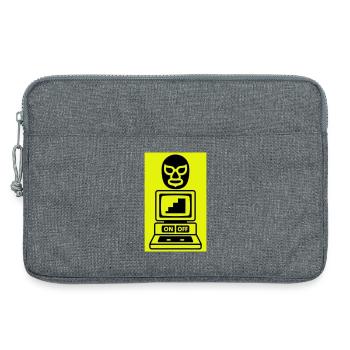 Computercult - Laptoptasche 13" - Grau meliert - Vorne
