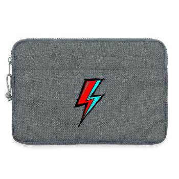 Éclairage esthétique au néon - Sacoche pour ordinateur portable 13 pouces - gris chiné - Devant