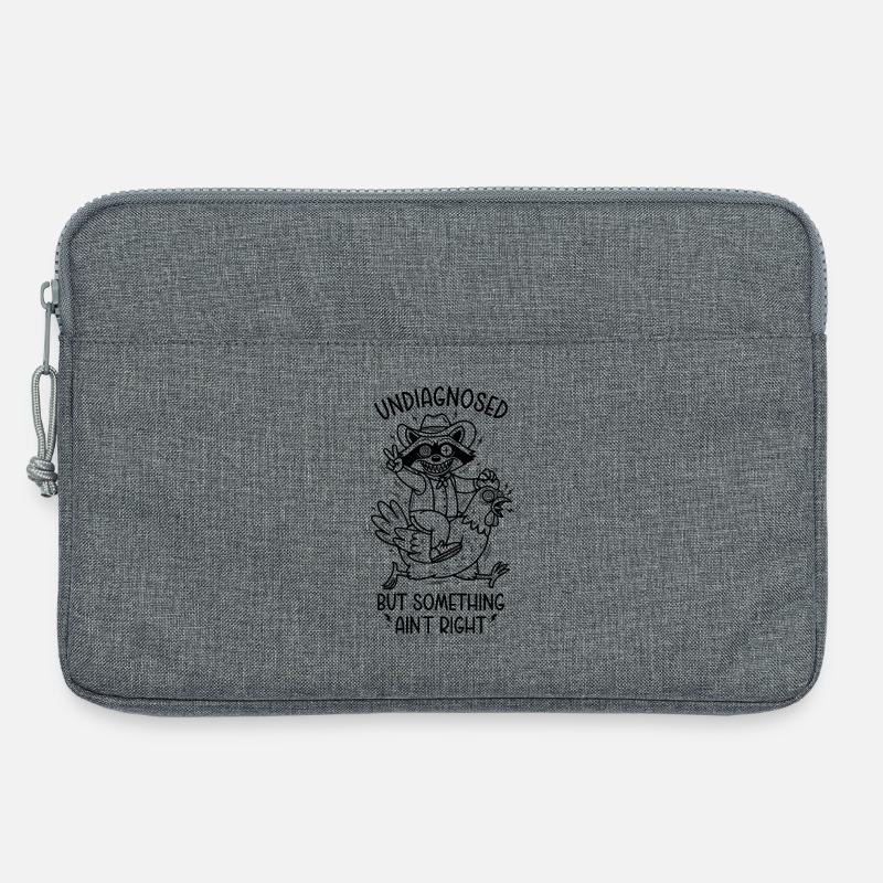 Undiagnosed but something ain't right - Laptoptasche 13" - Grau meliert