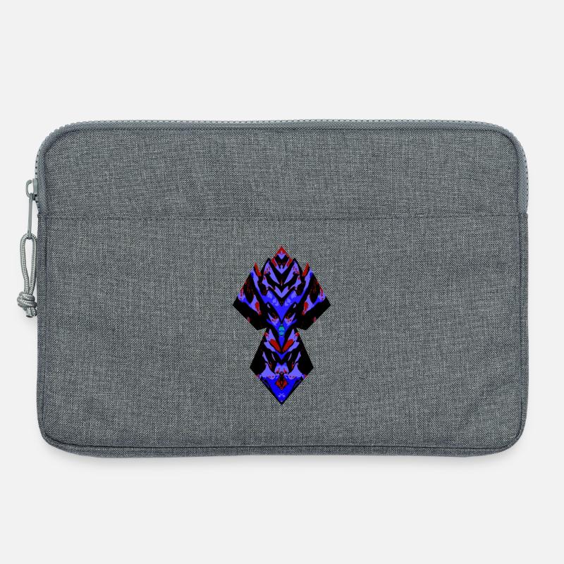 Error God, Black Sigil, Void Guardian - Laptop bag 13" - heather grey