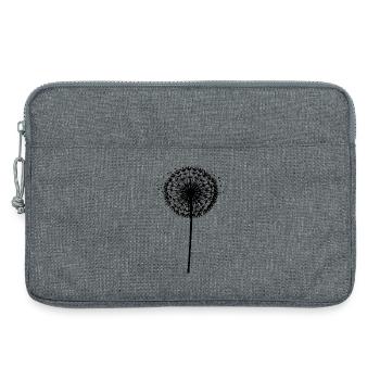 Löwenzahn - Laptoptasche 13" - Grau meliert - Vorne