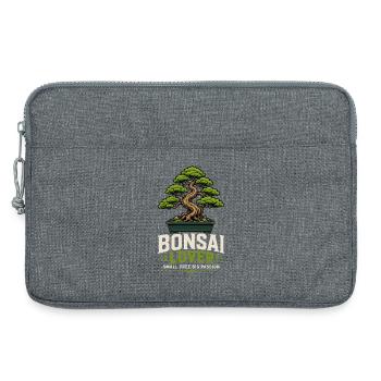 Bonsaï Plante Bonsaï Bonsaï Amoureuse Bonsaï - Sacoche pour ordinateur portable 13 pouces - gris chiné - Devant