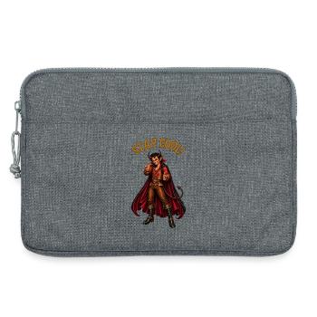 Stay Cool! – Devil Humor - Laptoptasche 13" - Grau meliert - Vorne