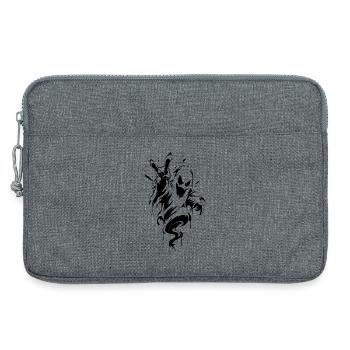 Rock Geist - Laptoptasche 13" - Grau meliert - Vorne