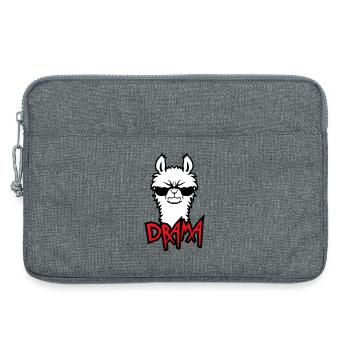 Lama Cool Wütend Sonnenbrille Pelzig Sauer Alpaka - Laptoptasche 13" - Grau meliert - Vorne
