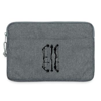 BowtechRekoning_Plans - Laptop bag 13" - heather grey - Front