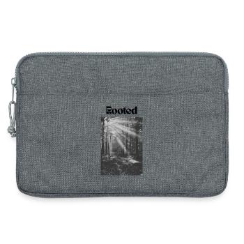 Rooted - Laptoptasche 13" - Grau meliert - Vorne