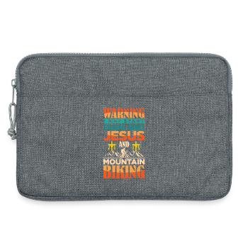 VTT VTT VTT Jésus Christianisme - Sacoche pour ordinateur portable 13 pouces - gris chiné - Devant