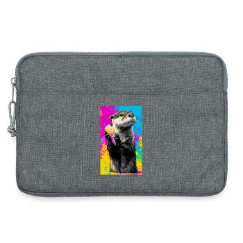 otter - Laptop bag 13" - heather grey - Front