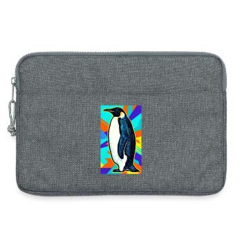 penguin - Laptop bag 13" - heather grey - Front