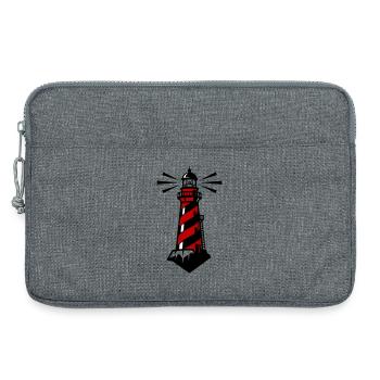 Icône de la Côte du Phare - Sacoche pour ordinateur portable 13 pouces - gris chiné - Devant