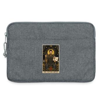 Tattoo Artist | Tattoo Profession Tarot - Laptop bag 13" - heather grey - Front