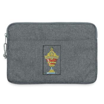 EINER DER BECHER - Laptoptasche 13" - Grau meliert - Vorne