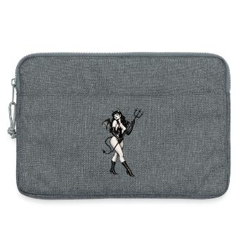 HÖLLE AUF ABSÄTZEN - Laptoptasche 13" - Grau meliert - Vorne