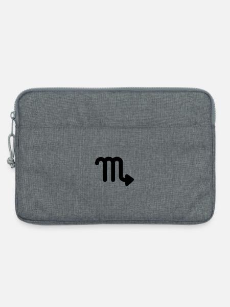 Skorpion - Laptoptasche 13" - Grau meliert