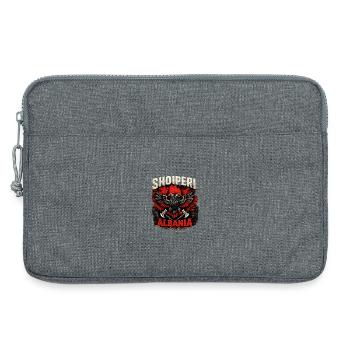Shqipëri Albania Eagle Emblem - Laptop bag 13" - heather grey - Front
