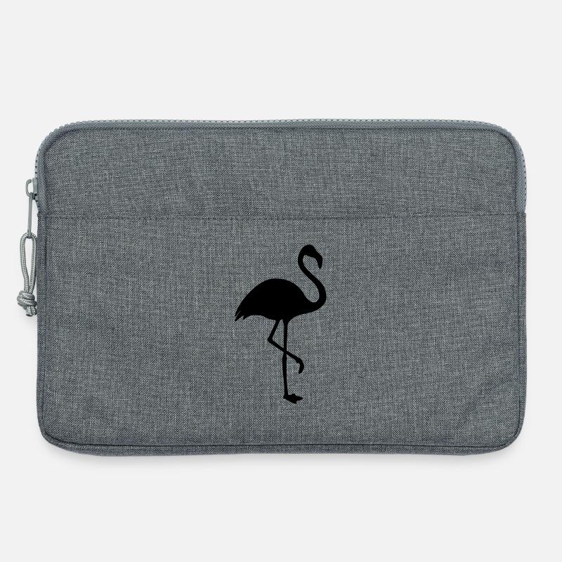 Flamingo Silhouette Trend - Laptoptasche 13" - Grau meliert