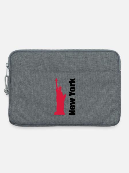 New York - Laptoptasche 13" - Grau meliert