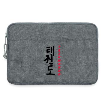 Taekwondo - Laptop bag 13" - heather grey - Front
