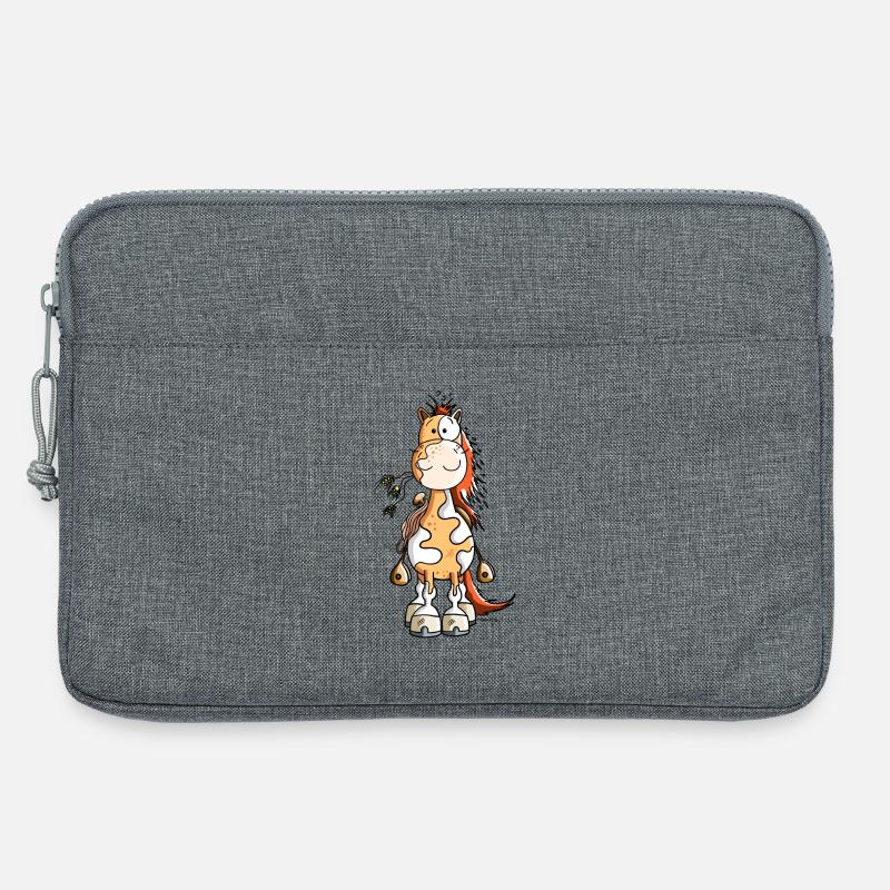 Felice Occidentale Cavallo - Borsa per laptop 13" - grigio melange