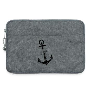 Juist - Laptoptasche 13" - Grau meliert - Vorne