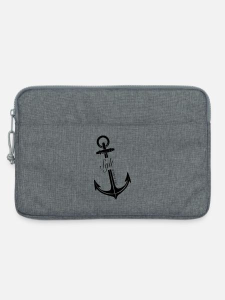 Sylt - Laptoptasche 13" - Grau meliert